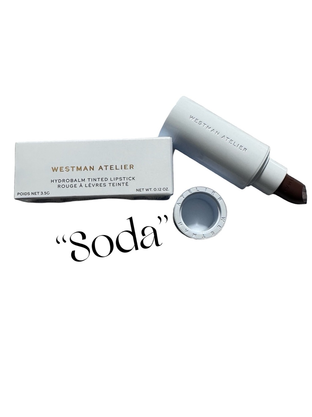 Westman Atelier Hydrobalm Lipstick “Soda”
